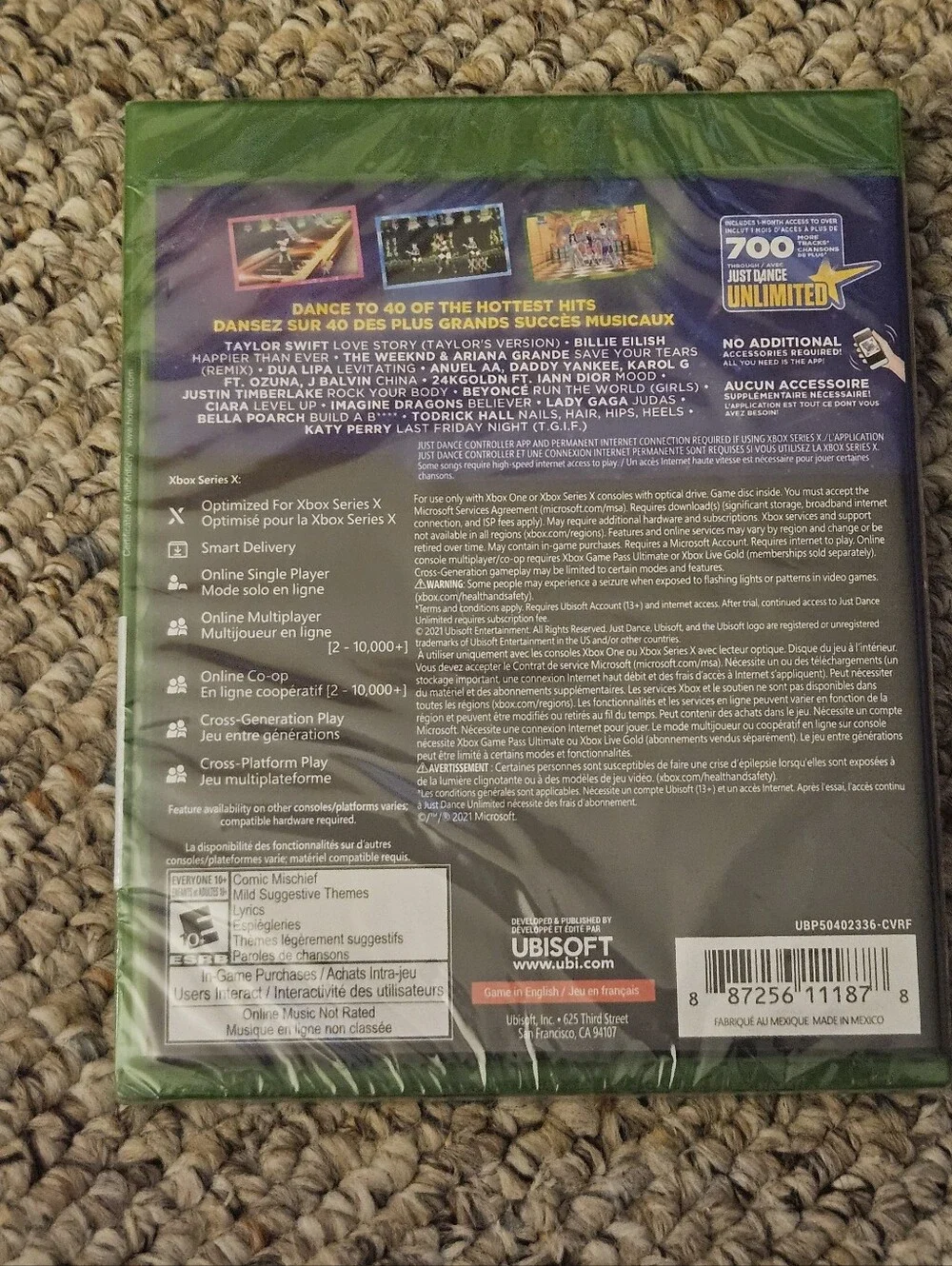 Just Dance 2022 Xbox Series X Xbox One Sealed